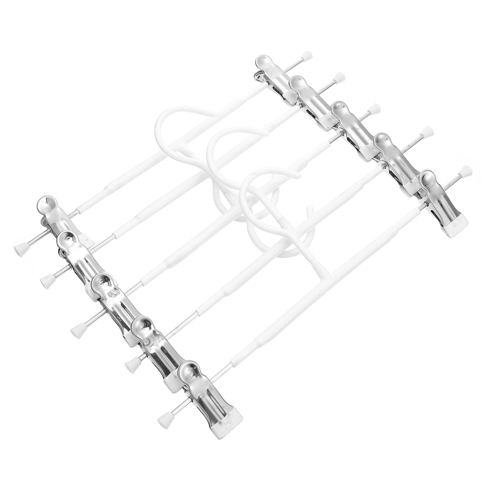 Multifunctional Iron Pants Hanger Clip 360Degree Rotating Wardrobe Storage Clothes Rack Trouser Clip Hangers
Multifunctional Iron Pants Hanger Clip 360Degree Rotating Wardrobe Storage Clothes Rack Trouser Clip Hangers