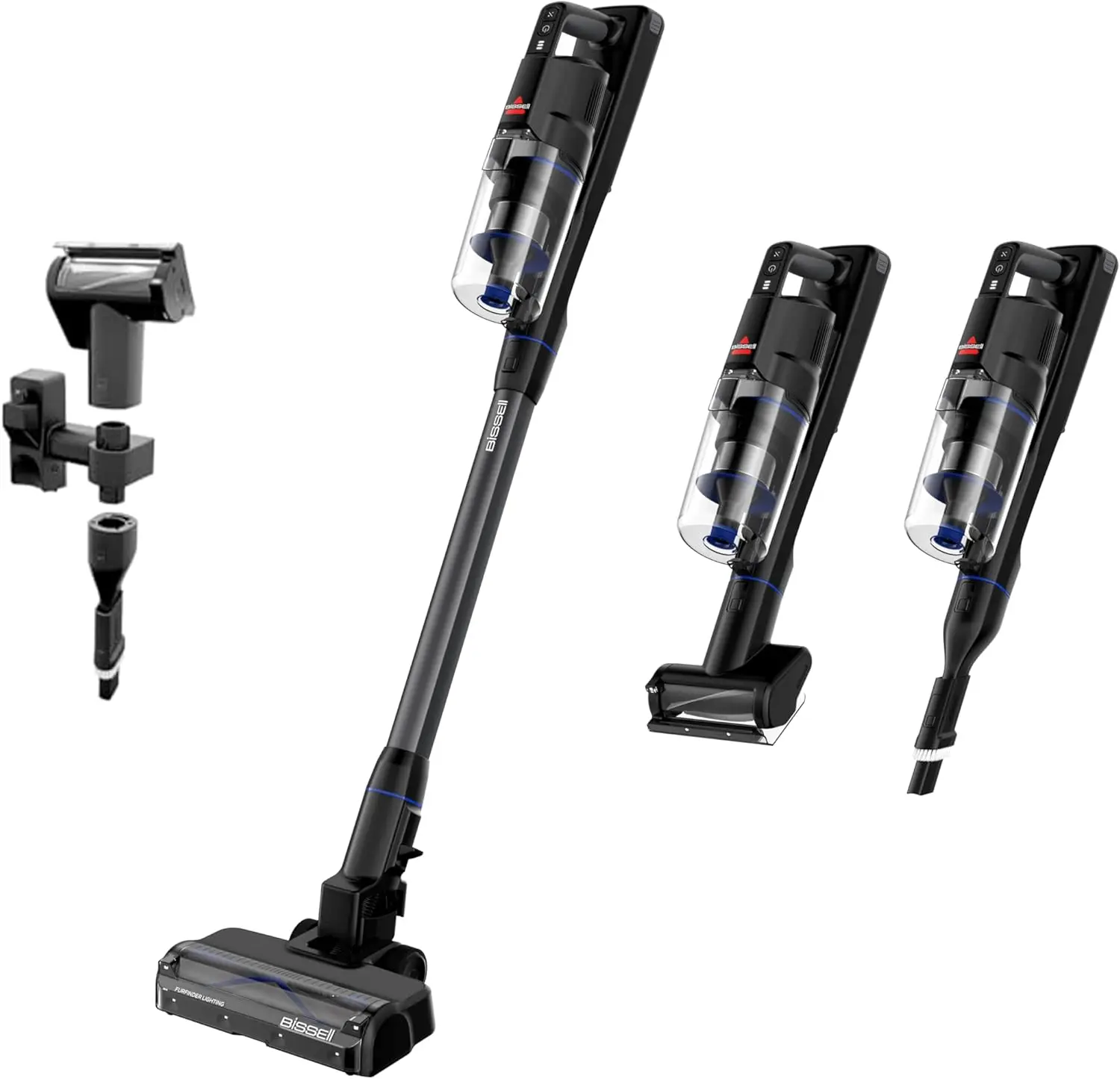 280W Cordless Vacuum with Self-Cleaning Brush, Strong Suction, Removable Battery, Wall Mount and Tools for Pet Hair Removal
280W Cordless Vacuum with Self-Cleaning Brush, Strong Suction, Removable Battery, Wall Mount and Tools for Pet Hair Removal