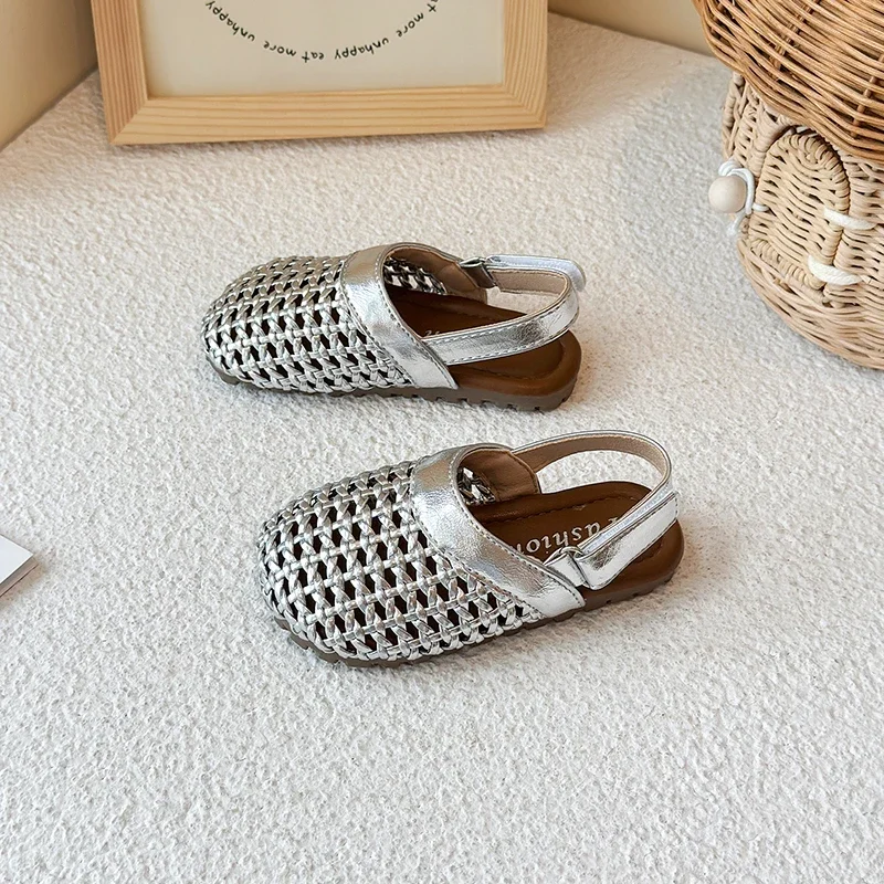 Kids Braided Sandals for Girls 2025 Summer Non-slip Toes Capped Toddler Beach Barefoot Shoes Retro Girls Garden Wedding Footwear
Kids Braided Sandals for Girls 2025 Summer Non-slip Toes Capped Toddler Beach Barefoot Shoes Retro Girls Garden Wedding Footwear