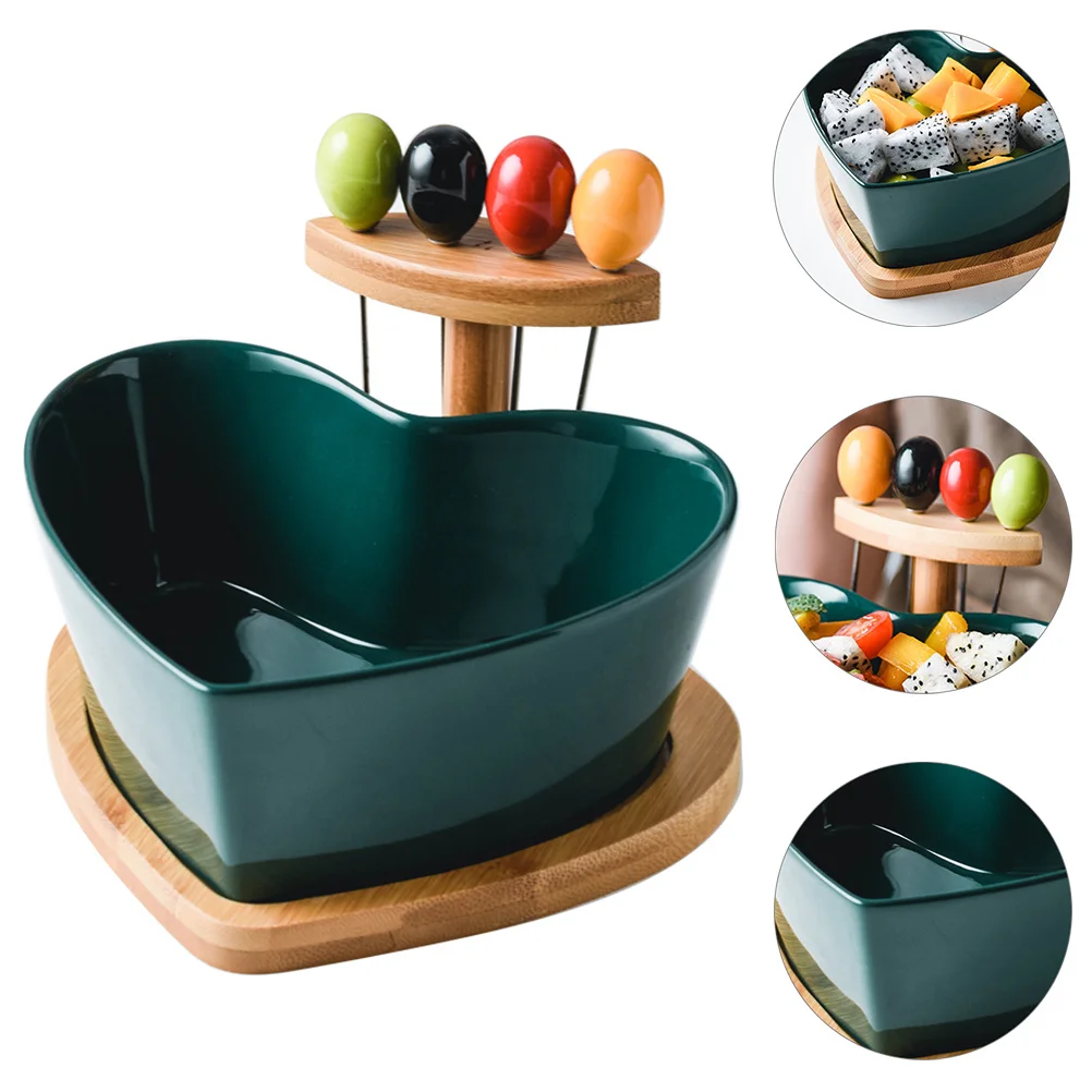 Набор: керамическая салатница в форме сердца + 4 металлические вилки для закусок, десертов, сладостей, фруктов, овощей. Посуда для сервировки на кухне.
Набор: керамическая салатница в форме сердца + 4 металлические вилки для закусок, десертов, сладостей, фруктов, овощей. Посуда для сервировки на кухне.