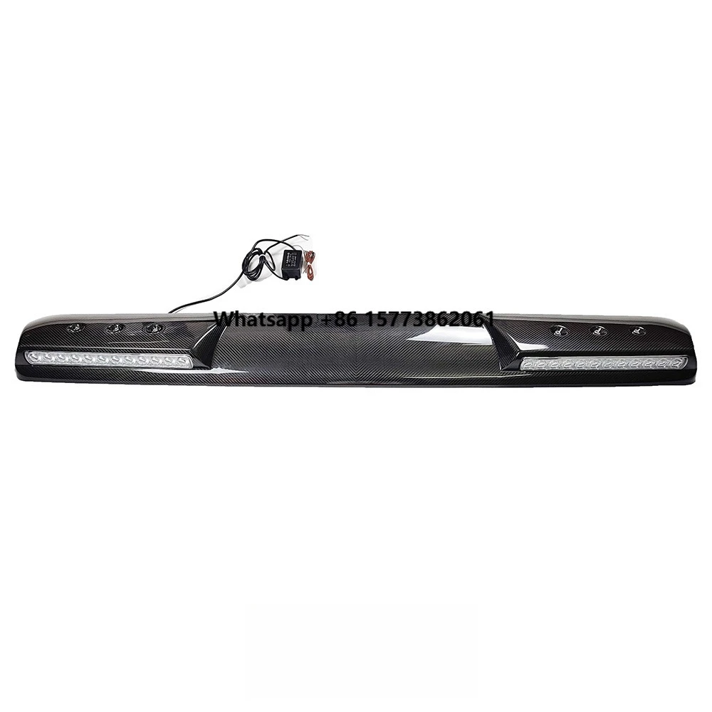 BB Style Dry Carbon Fiber LED Front Roof Lighting Spoiler forG Class W464 G500 G63 Wing
BB Style Dry Carbon Fiber LED Front Roof Lighting Spoiler forG Class W464 G500 G63 Wing