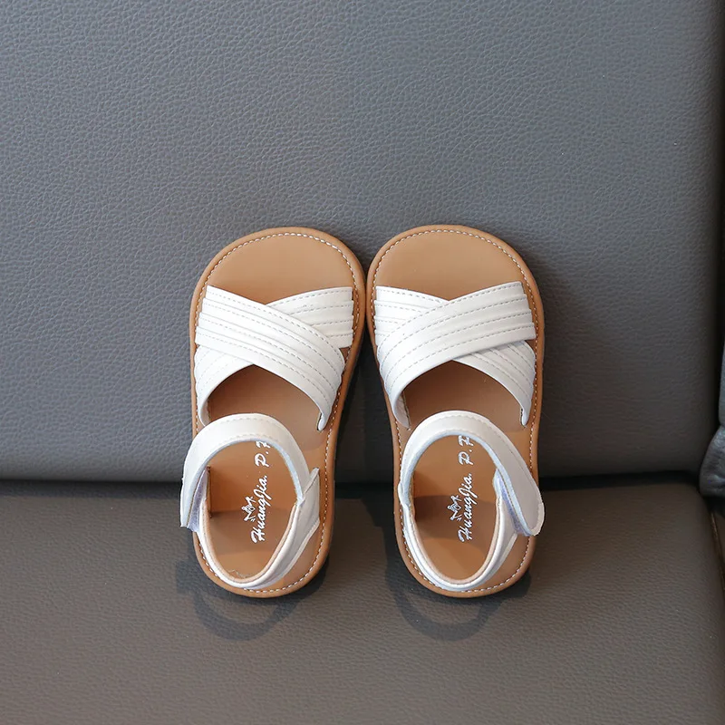 Brown Soft Bottom Anti-slip Casual Children Baby Beach Shoes Girls Sandals Cross-tied Strape Summer New Beige Girls Shoes
Brown Soft Bottom Anti-slip Casual Children Baby Beach Shoes Girls Sandals Cross-tied Strape Summer New Beige Girls Shoes