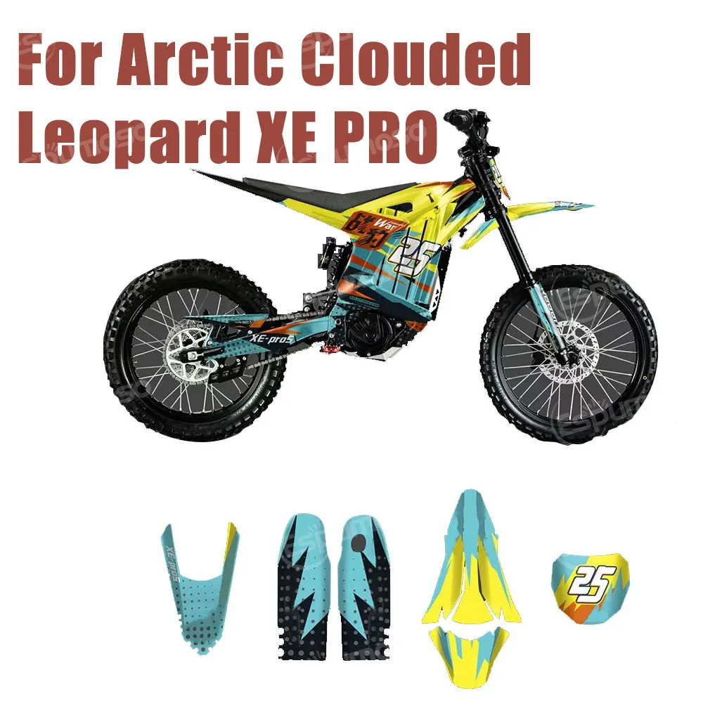 Electric Bike Arctic Leopard Electric Bike Off-road Motorcycles for Adult body cover imitation scratch protection stickers
Electric Bike Arctic Leopard Electric Bike Off-road Motorcycles for Adult body cover imitation scratch protection stickers