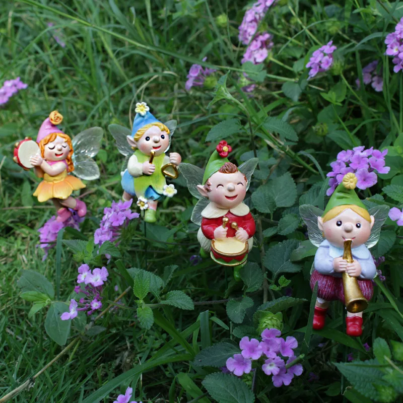 Resin Fairy Band Set - Whimsical Garden Decor for Patio, Balcony & Water Features
Resin Fairy Band Set - Whimsical Garden Decor for Patio, Balcony & Water Features