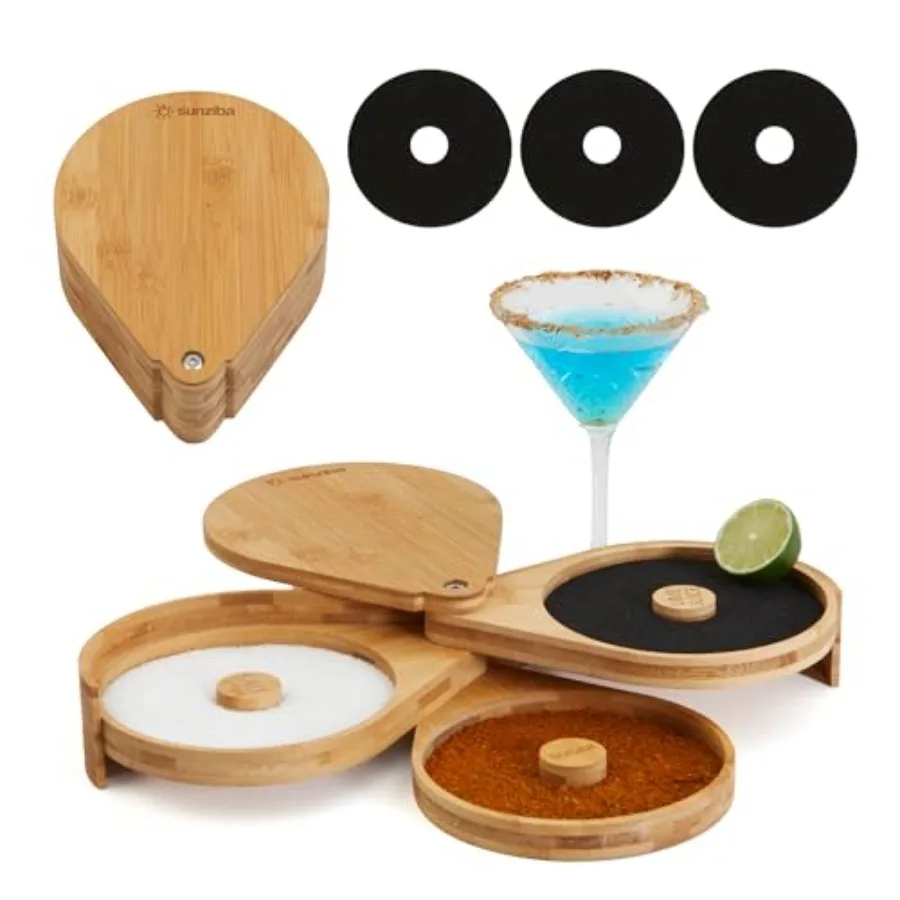 Margarita 3-Tier for Cocktails Bartender Accories and Home Bar Gift Complete Margarita Kit
Margarita 3-Tier for Cocktails Bartender Accories and Home Bar Gift Complete Margarita Kit