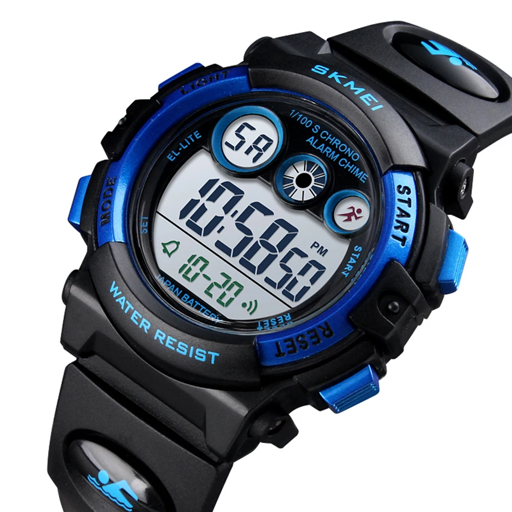 Fashion 50 meters Waterproof Luminous Kids Sports Boys and Girls Watch Digital LED Watch Alarm Date Sports Electronics Watch 145
Fashion 50 meters Waterproof Luminous Kids Sports Boys and Girls Watch Digital LED Watch Alarm Date Sports Electronics Watch 145