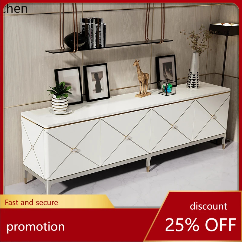 HT TV cabinet ivory white piano paint European villa living room storage solid wood floor cabinet
HT TV cabinet ivory white piano paint European villa living room storage solid wood floor cabinet