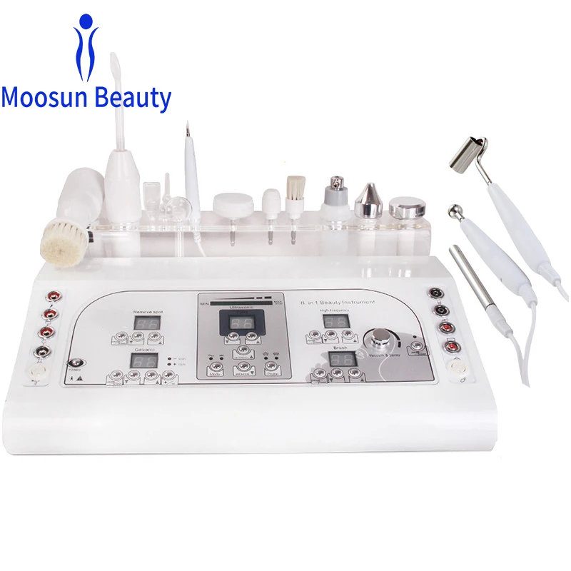 Moosun Ultrasonic Vacuum Spray Galvanic Facial Machine Massager Facial Beauty Equipment
Moosun Ultrasonic Vacuum Spray Galvanic Facial Machine Massager Facial Beauty Equipment