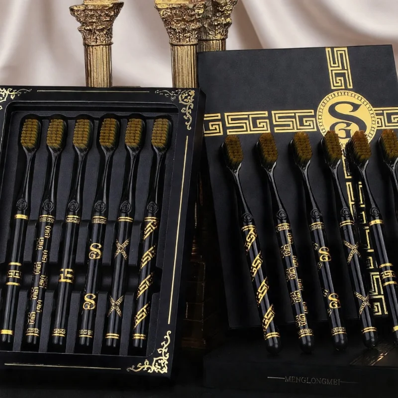 Комбинация смешанных цветов из 6 предметов/коробка; Мягкий роскошный набор зубных щеток для ухода за полостью рта, инструменты для чистки дома, подходит для взрослых
Комбинация смешанных цветов из 6 предметов/коробка; Мягкий роскошный набор зубных щеток для ухода за полостью рта, инструменты для чистки дома, подходит для взрослых