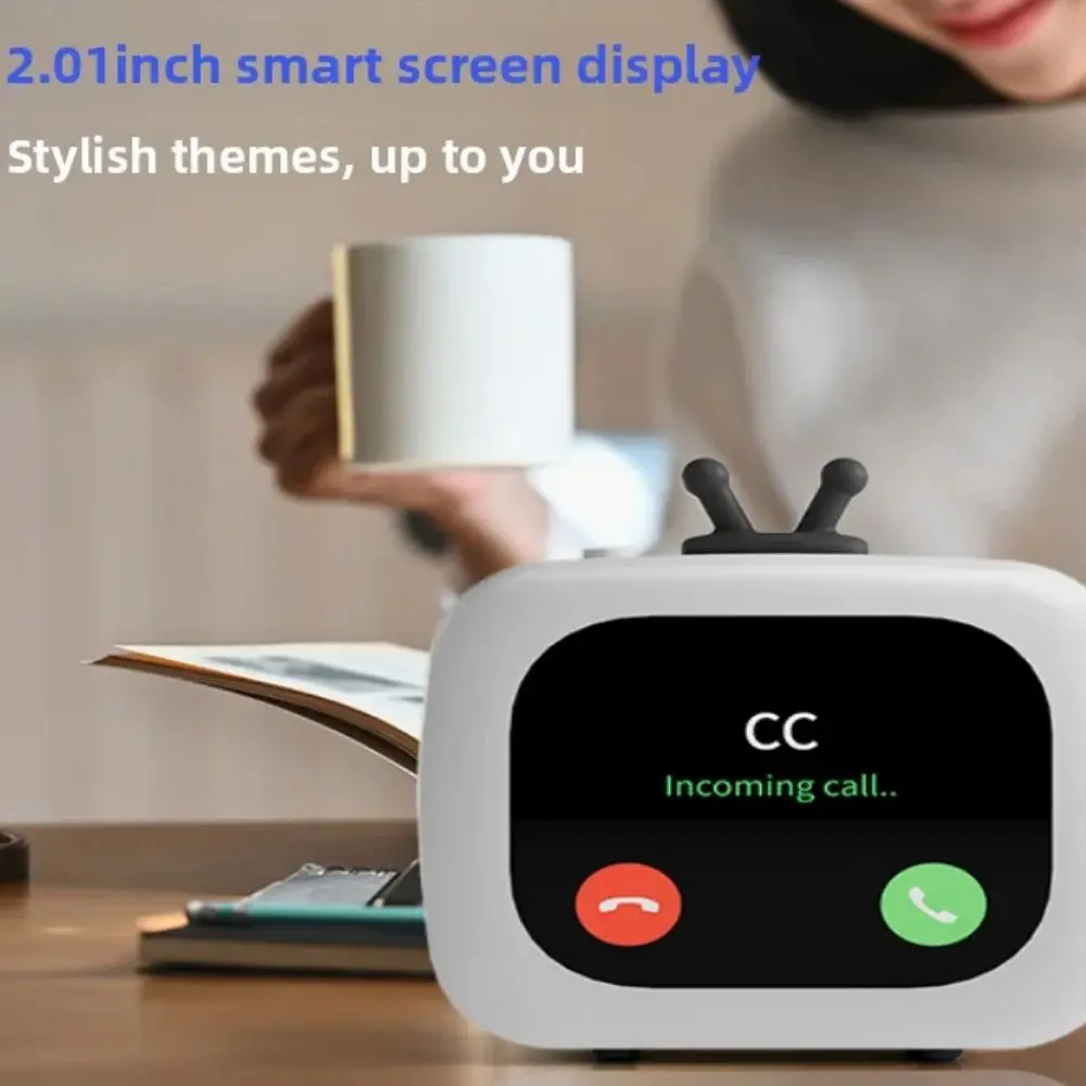 TV Appearance Mini Bluetooth Speaker with Screen Stereo Sound Subwoofer Mini Wireless Sound Box Multifunctional Creative
TV Appearance Mini Bluetooth Speaker with Screen Stereo Sound Subwoofer Mini Wireless Sound Box Multifunctional Creative