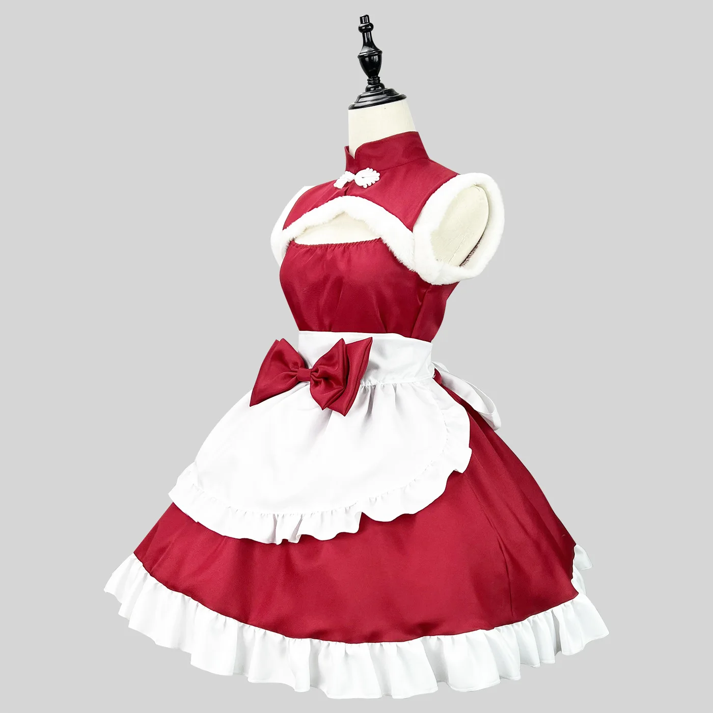 Christmas Dress Santa Claus Cosplay Sexy Lolita Maid Skirt Xmas Red Clothes Uniform for Women Girls Adults New Year Party Suit
Christmas Dress Santa Claus Cosplay Sexy Lolita Maid Skirt Xmas Red Clothes Uniform for Women Girls Adults New Year Party Suit