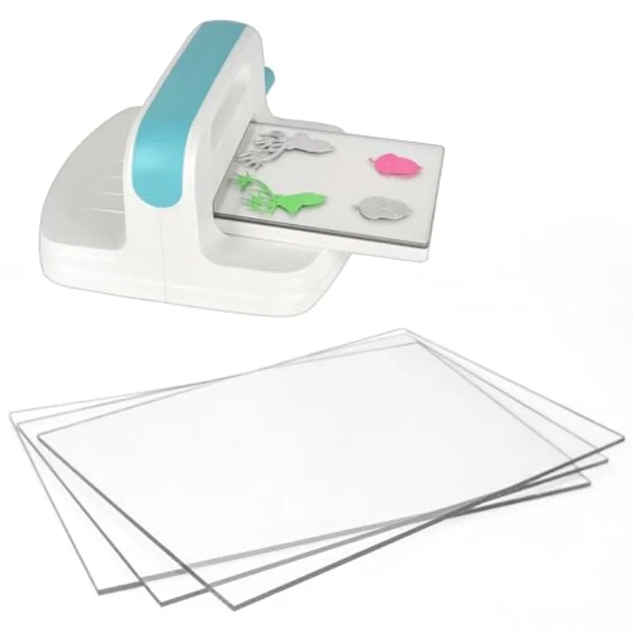 3 Pcs Clear Cutting Plate, Transparency Acrylic Cutting Pads for Embossing Crafting 8.7 x 6.1 Inches
3 Pcs Clear Cutting Plate, Transparency Acrylic Cutting Pads for Embossing Crafting 8.7 x 6.1 Inches