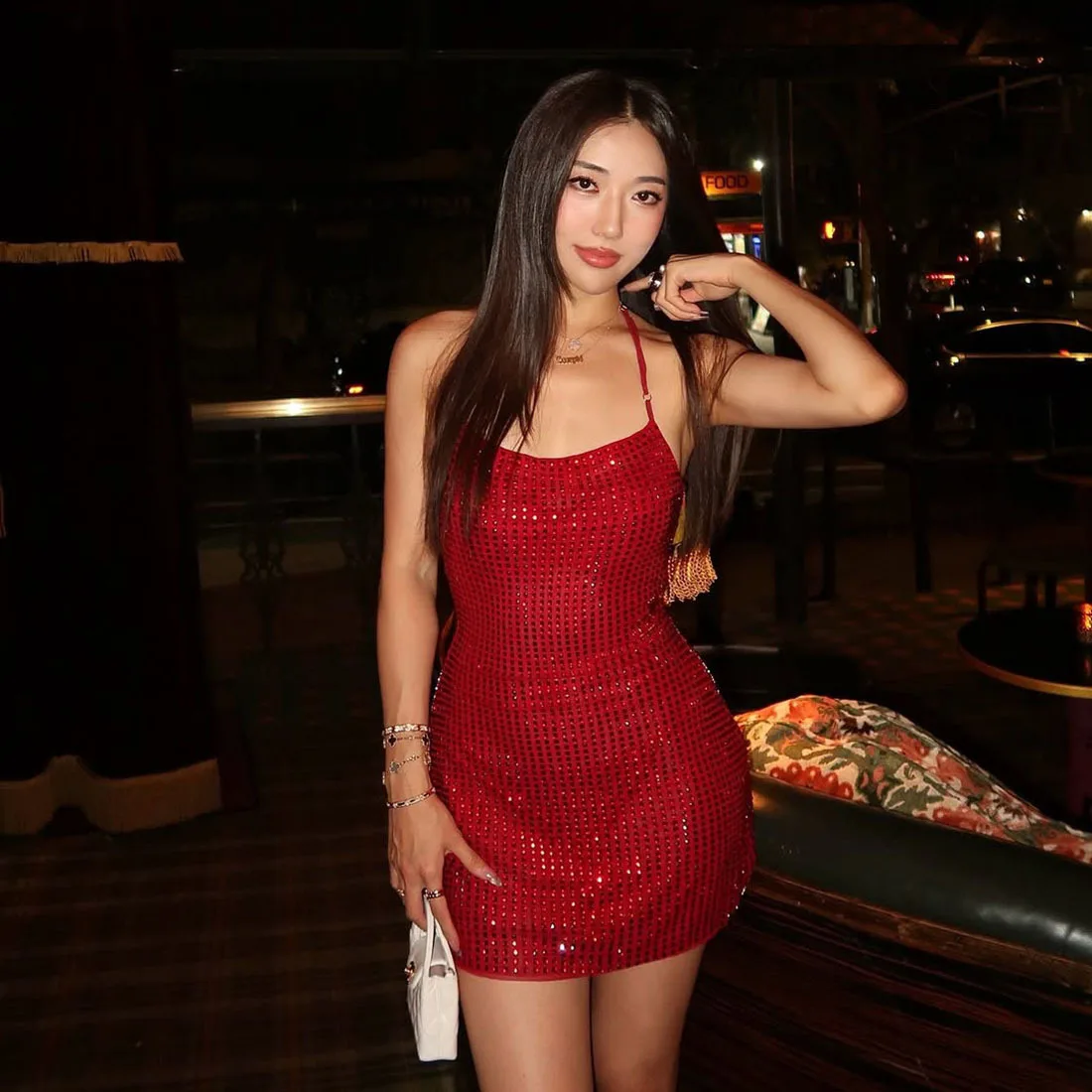 2026 New Sexy Square Neck Backless Sleeveless Temperament Neck Dress
2026 New Sexy Square Neck Backless Sleeveless Temperament Neck Dress
