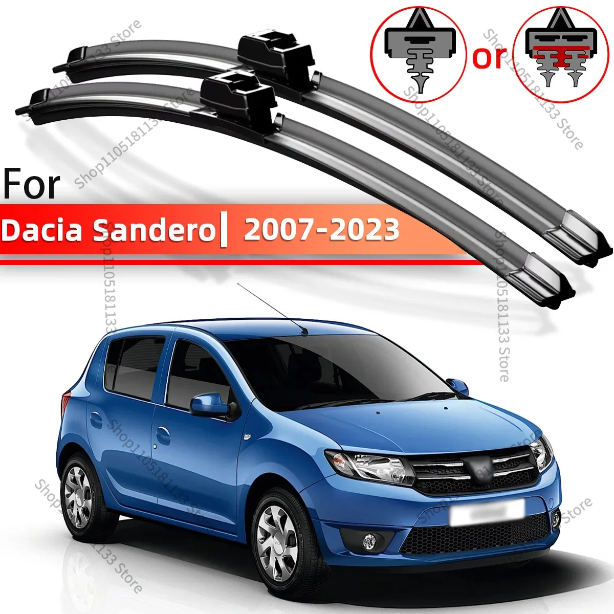 2PCS Car Windshield Wiper Suitable For Dacia Sandero 2007-2023 Windshield Window Accessories 2008 2012 2014 2015 2018 2019 2020
2PCS Car Windshield Wiper Suitable For Dacia Sandero 2007-2023 Windshield Window Accessories 2008 2012 2014 2015 2018 2019 2020