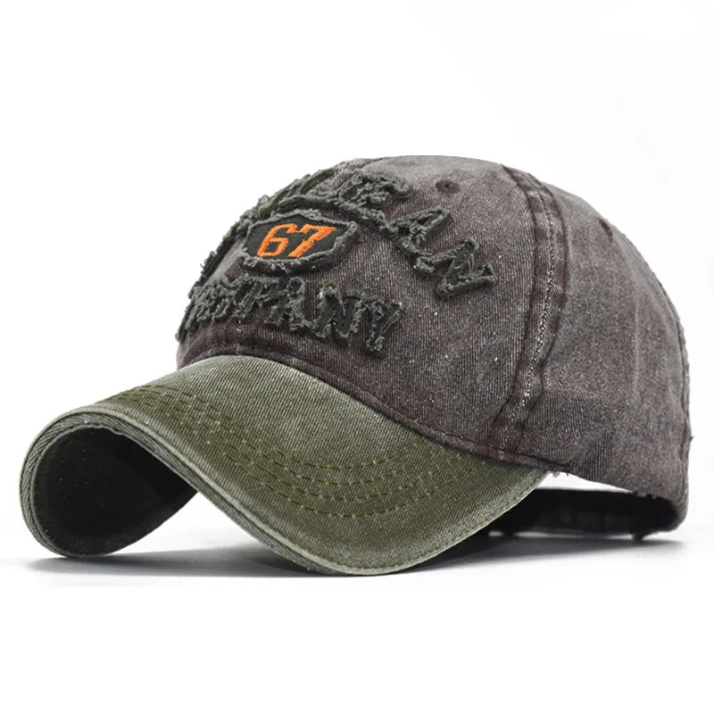 Spring New Cotton Stitching Distressed Washed Baseball Cap D Embroidery Adjustable Sun Hat
Spring New Cotton Stitching Distressed Washed Baseball Cap D Embroidery Adjustable Sun Hat
