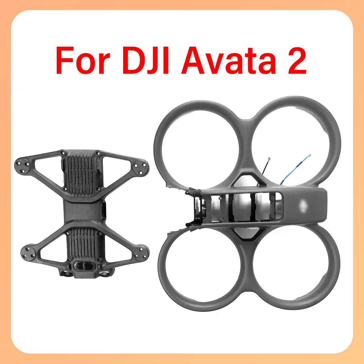 Original Avatar 2 body upper shell and bottom shell with antenna drone accessories suitable for DJI Avatar 2 series
Original Avatar 2 body upper shell and bottom shell with antenna drone accessories suitable for DJI Avatar 2 series
