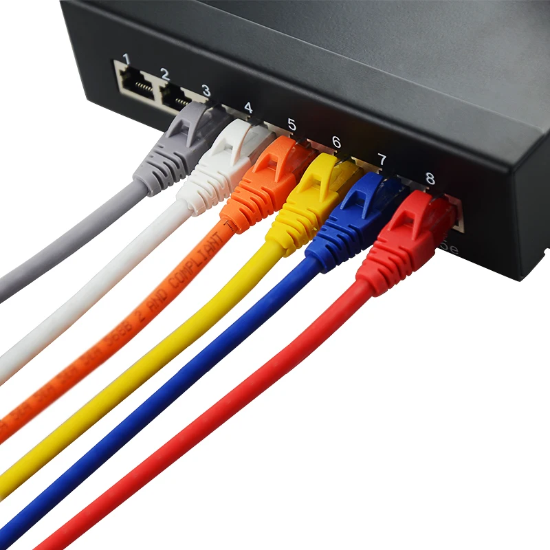 RJ45 Network Cable Cat6 Cat6e UTP Cable for Computer Ethernet Switch ADSL Router
RJ45 Network Cable Cat6 Cat6e UTP Cable for Computer Ethernet Switch ADSL Router