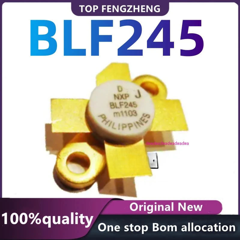 100%New original BLF245 SMD RF tube High Frequency tube Power amplification module
100%New original BLF245 SMD RF tube High Frequency tube Power amplification module