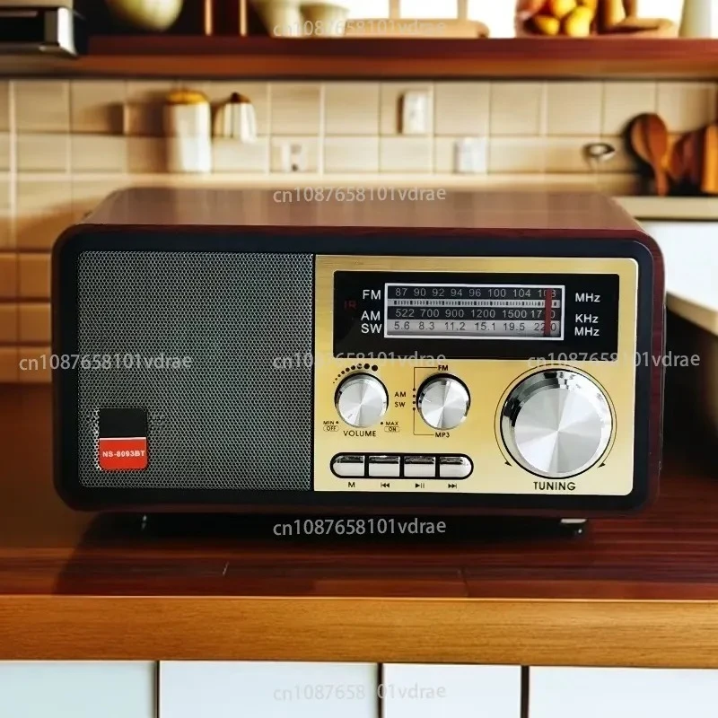 Retro Nostalgic Desktop Radio FM Medium Wave Shortwave Bluetooth Speaker Card Audio Charging Wooden
Retro Nostalgic Desktop Radio FM Medium Wave Shortwave Bluetooth Speaker Card Audio Charging Wooden