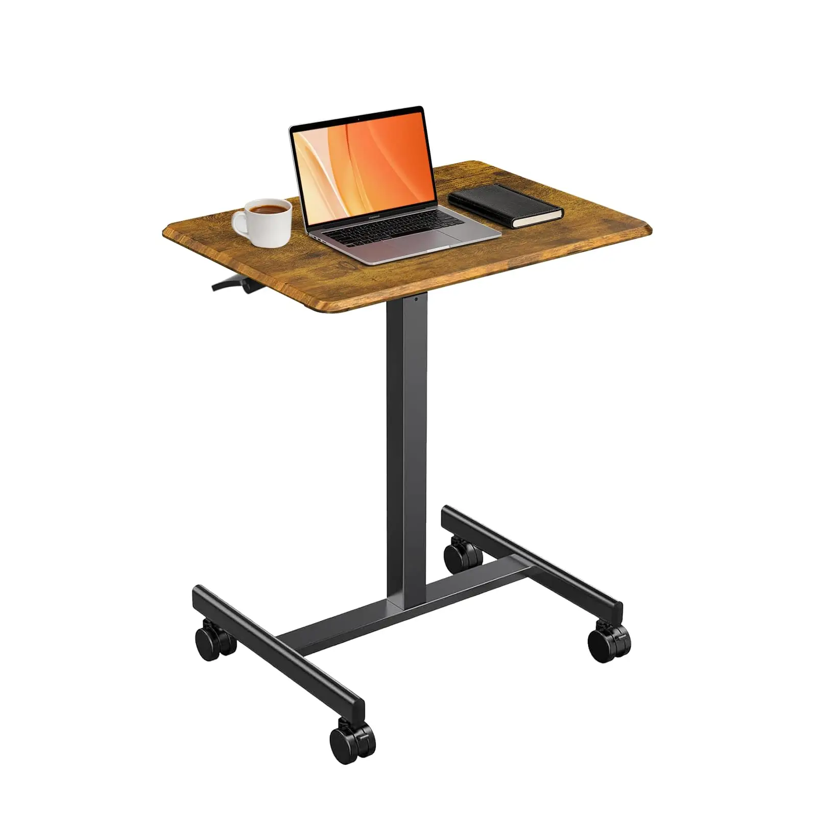 Adjustable Height Rolling Sit-Stand Laptop Desk With Lockable Casters Portable Compact Computer Table For Home Office
Adjustable Height Rolling Sit-Stand Laptop Desk With Lockable Casters Portable Compact Computer Table For Home Office