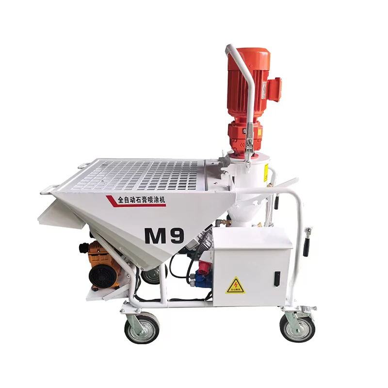 High Efficiency Plaster Mortar Sprayer with Engine Pump 80L Hopper 30m Vertical & 50m Horizontal Conveying for Construction Use
High Efficiency Plaster Mortar Sprayer with Engine Pump 80L Hopper 30m Vertical & 50m Horizontal Conveying for Construction Use