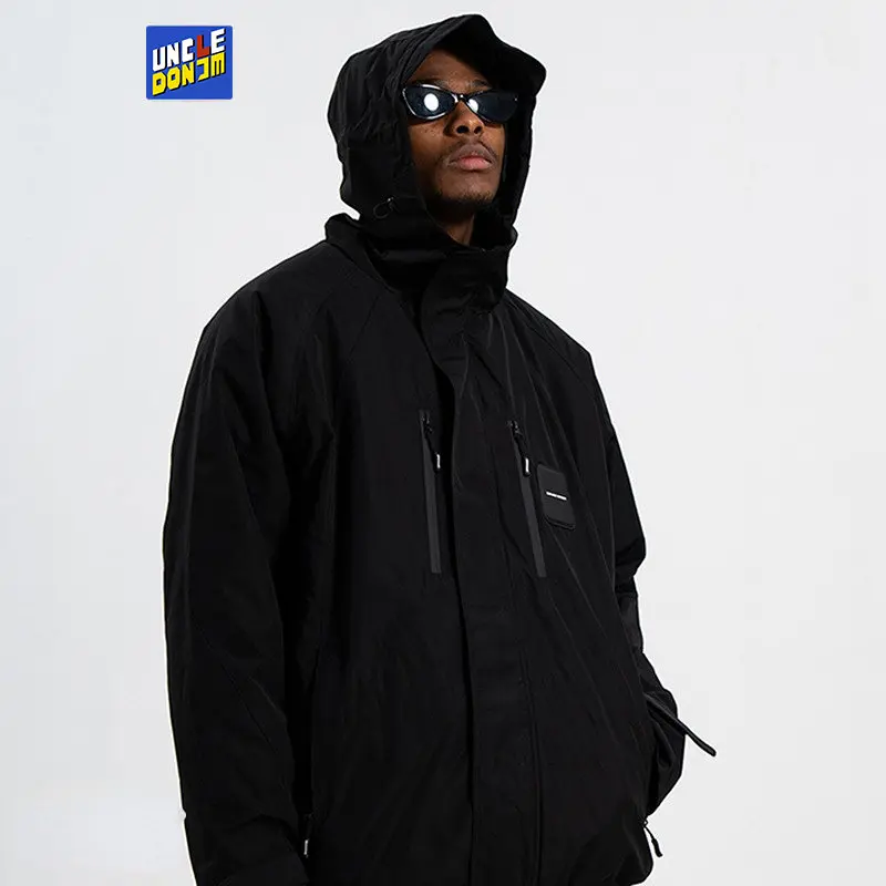 Uncle Don JM Outdoor Waterproof Anti Phosgene Gel Hooded Jacket for Men Streetwear Motorcycle Jacket Techwear Coats Men
Uncle Don JM Outdoor Waterproof Anti Phosgene Gel Hooded Jacket for Men Streetwear Motorcycle Jacket Techwear Coats Men