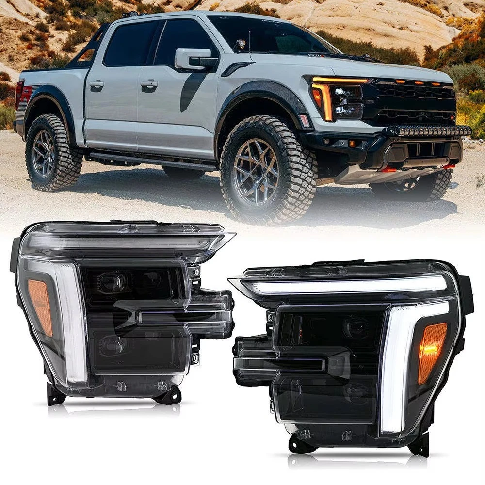 Hot Sale LED Headlights Super Bright for F150 2024-2026 Head Lamp High-end Lariat King Ranch Platinum Raptor Headlights
Hot Sale LED Headlights Super Bright for F150 2024-2026 Head Lamp High-end Lariat King Ranch Platinum Raptor Headlights