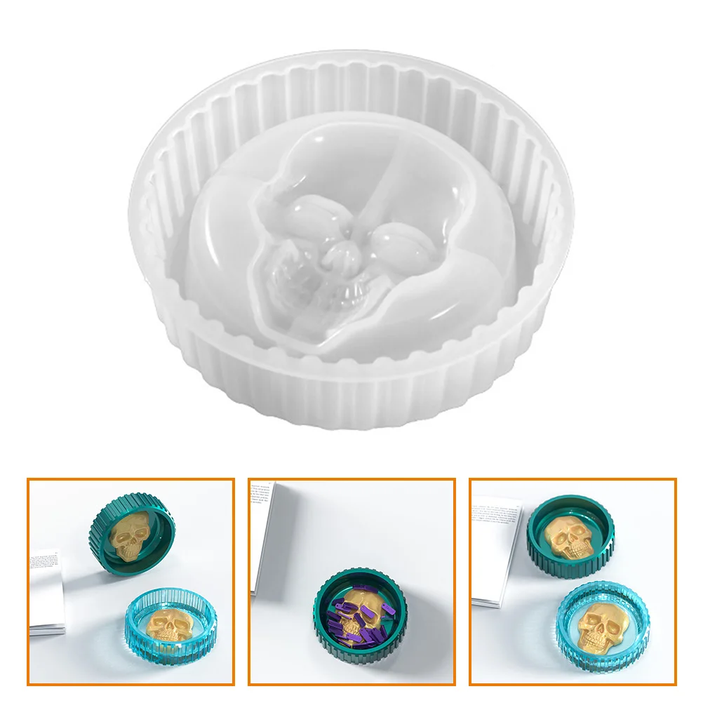 Halloween Skull Head Silicone Mold Diy Ashtray Resin Epoxy Craft Molds Reusable Flexible Practical Decorative Gift Handicraft
Halloween Skull Head Silicone Mold Diy Ashtray Resin Epoxy Craft Molds Reusable Flexible Practical Decorative Gift Handicraft