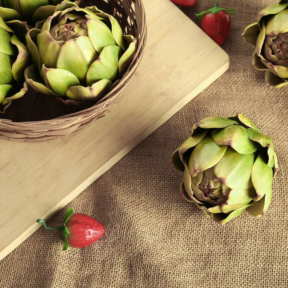 2pcs Artificial Artichoke Fake Vegetable Decoration Green PlasticFoodVegetable Kitchen naments Home Restaurant Display Prop
2pcs Artificial Artichoke Fake Vegetable Decoration Green PlasticFoodVegetable Kitchen naments Home Restaurant Display Prop