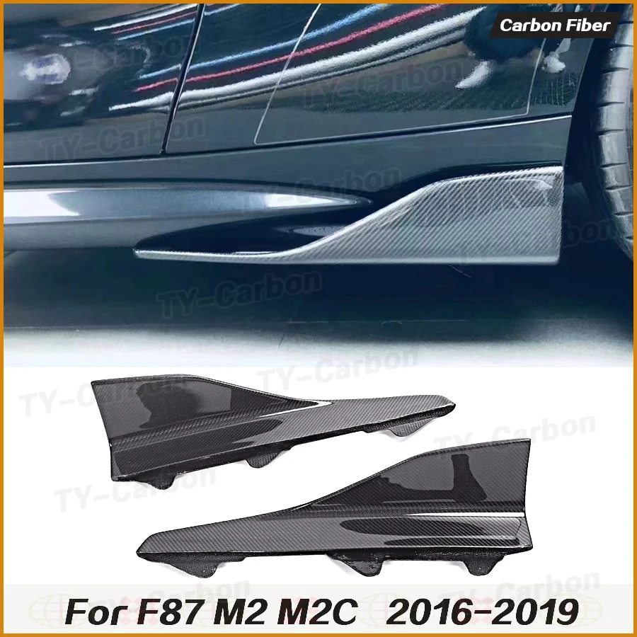 M2 Carbon Fiber Side Skirts Splitters Cupwings Winglets Canards Apron For BMW 2 Series F87 M2 M2C Competition 2016 Trim Body Kit
M2 Carbon Fiber Side Skirts Splitters Cupwings Winglets Canards Apron For BMW 2 Series F87 M2 M2C Competition 2016 Trim Body Kit