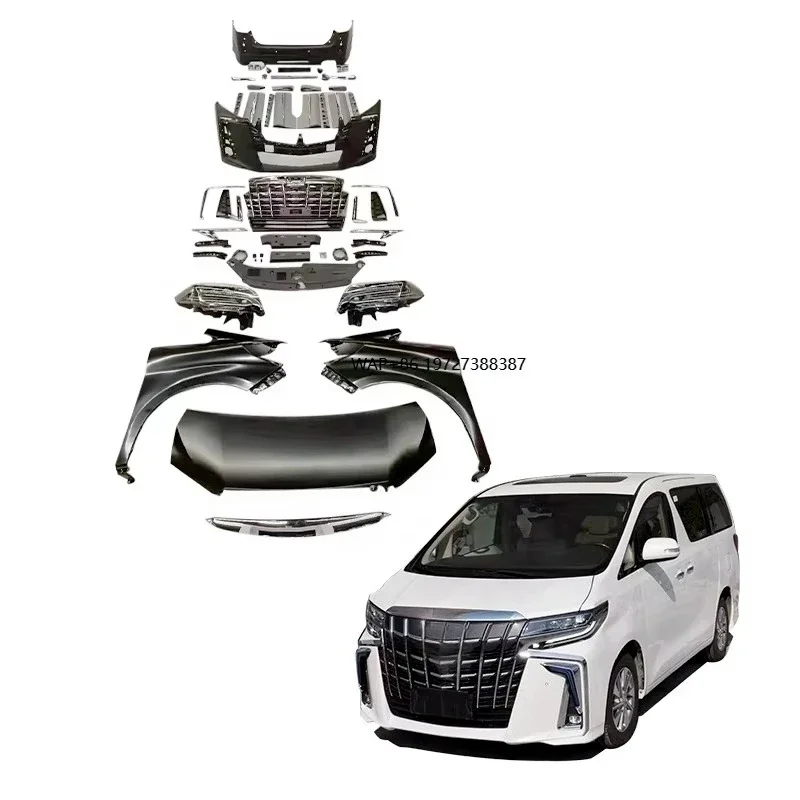 Car Exterior Accessories Style Body Kits Surrounding for Alphard in 2018-2021 Upgrade
Car Exterior Accessories Style Body Kits Surrounding for Alphard in 2018-2021 Upgrade
