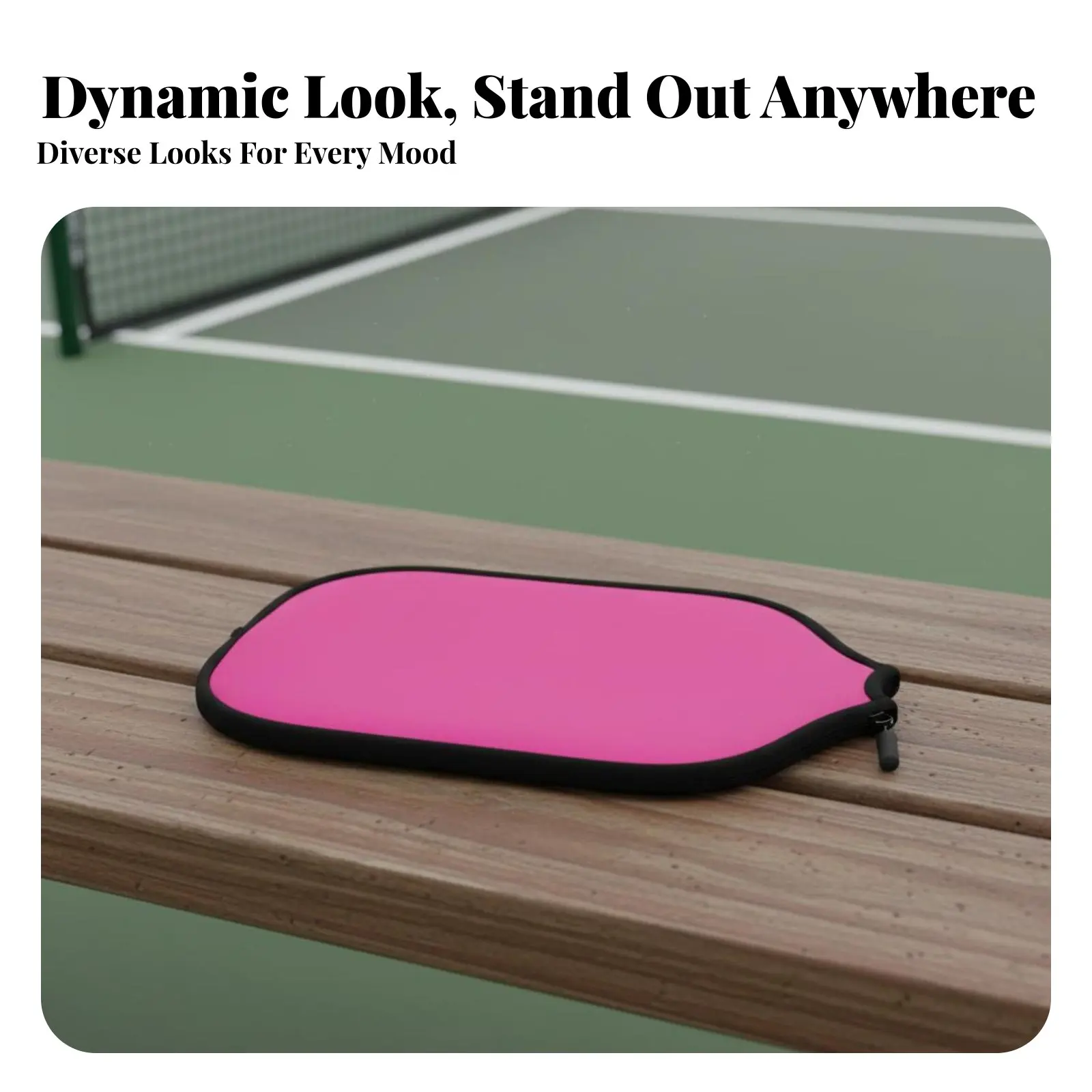 Pickleball Paddle Cover Lightweight Pickleball Racket Sleeve Zippered Paddle Protector Cushioned Protection
Pickleball Paddle Cover Lightweight Pickleball Racket Sleeve Zippered Paddle Protector Cushioned Protection