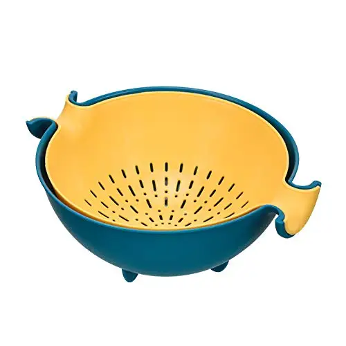 ZK50 Bowl With Strainer Kitchen Active Design Strainer With Bin Spin Drain Kitchen Strainer Bowl Set Double Rotating Drain Sink
ZK50 Bowl With Strainer Kitchen Active Design Strainer With Bin Spin Drain Kitchen Strainer Bowl Set Double Rotating Drain Sink