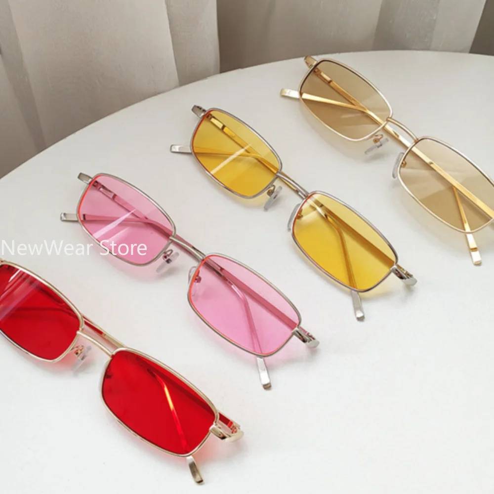 Fashion Small Rectangle Sunglasses for Men Women Vintage Square Driving Sun Glasses Luxury Brand Metal Frame Eyewear
Fashion Small Rectangle Sunglasses for Men Women Vintage Square Driving Sun Glasses Luxury Brand Metal Frame Eyewear