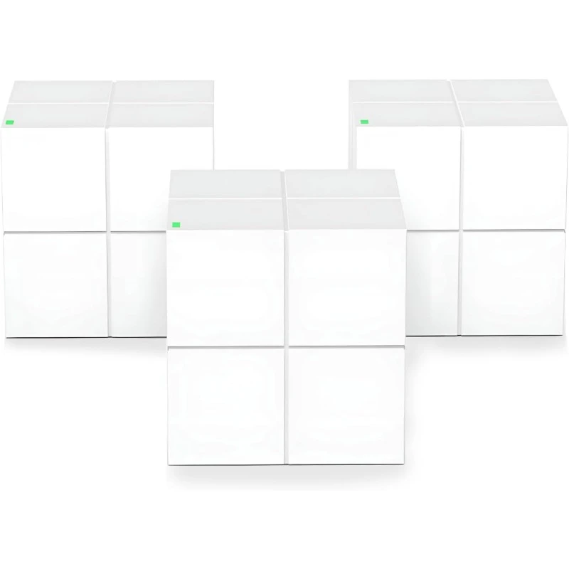 Nova Mesh WiFi System MW6 - Covers up to 6000 sq.ft - AC1200 Whole Home WiFi Mesh System - Gigabit Dual-Band Mesh Network
Nova Mesh WiFi System MW6 - Covers up to 6000 sq.ft - AC1200 Whole Home WiFi Mesh System - Gigabit Dual-Band Mesh Network