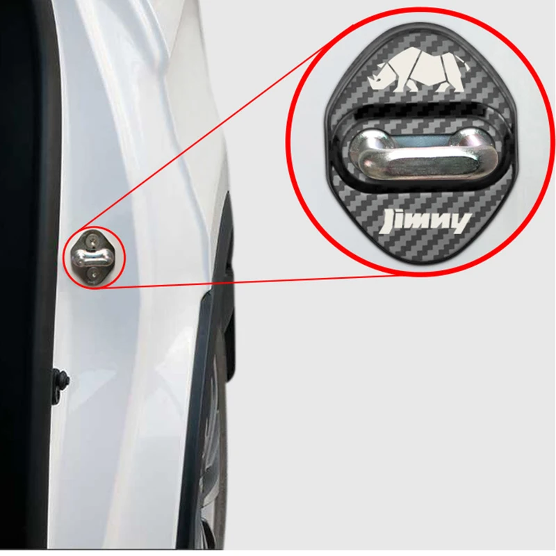 Крышка дверного замка автомобиля для Suzuki Jimny JB64 JB64W JB74 JB74W JC74 2018-2026 3-дверная 5-дверная наклейка на дверной замок Jimny
Крышка дверного замка автомобиля для Suzuki Jimny JB64 JB64W JB74 JB74W JC74 2018-2026 3-дверная 5-дверная наклейка на дверной замок Jimny