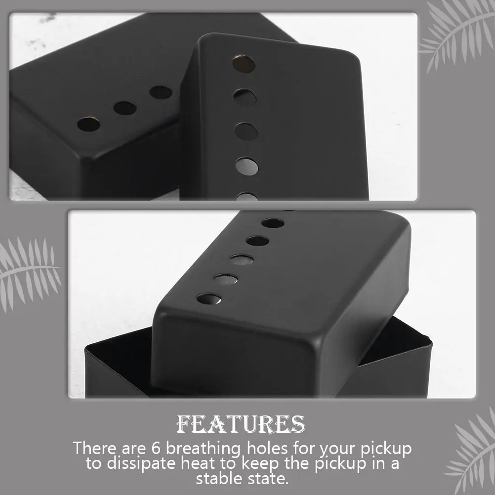 Copper Pickup Cover for Electric Guitar Durable Protective Metal Case with 6 Breathing Holes Long Term Use Safe Guitar Parts
Copper Pickup Cover for Electric Guitar Durable Protective Metal Case with 6 Breathing Holes Long Term Use Safe Guitar Parts