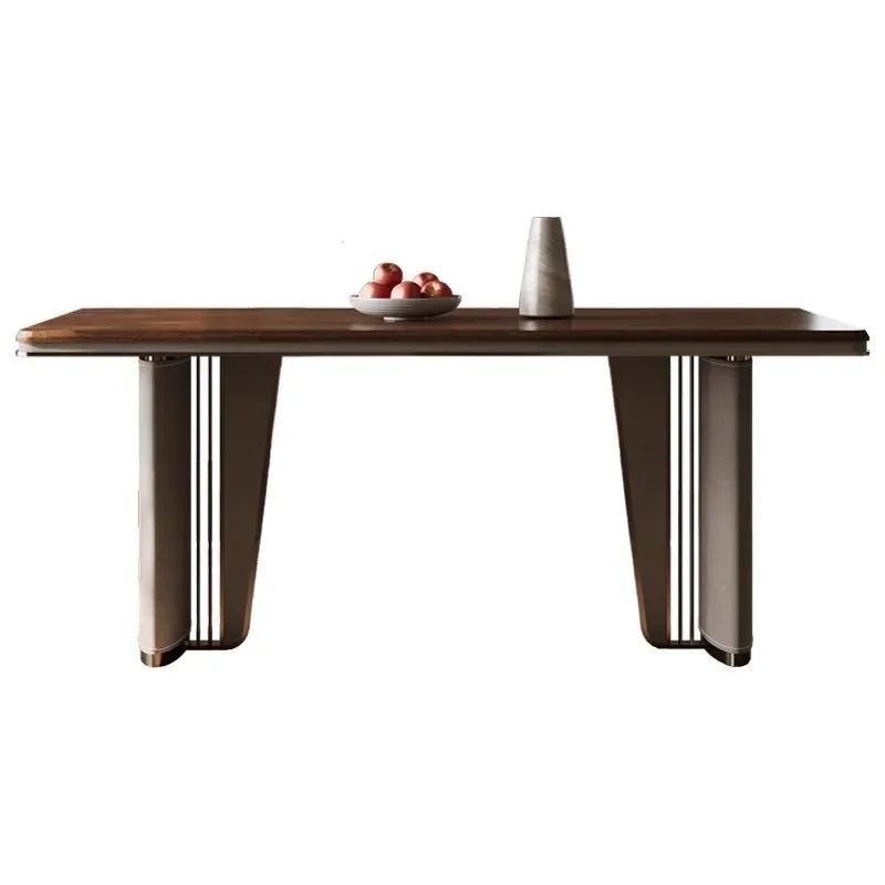 2025 new light luxury high-end living room Italian minimalist designer dining table and chairs
2025 new light luxury high-end living room Italian minimalist designer dining table and chairs