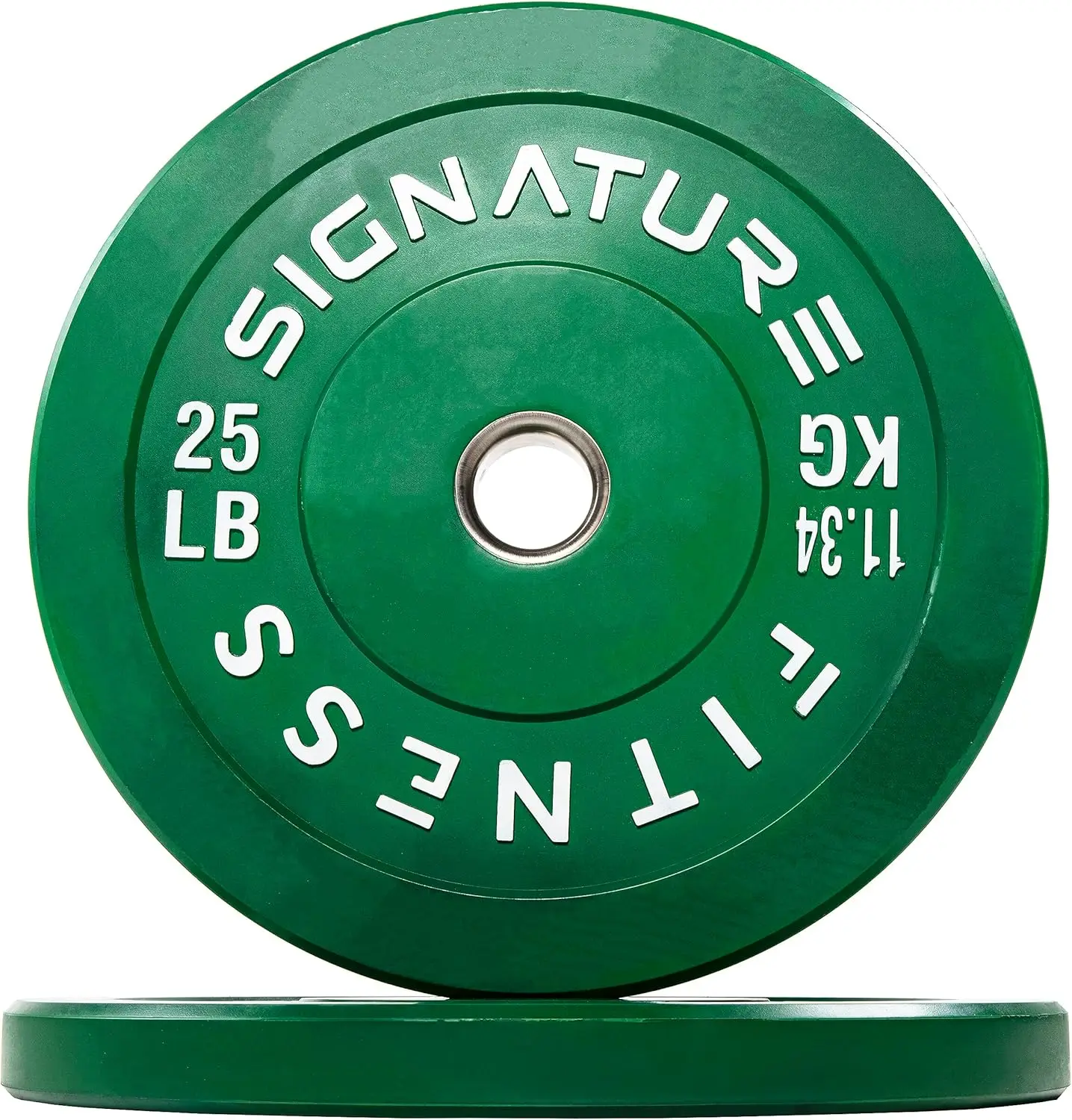 Bumper Plates, 2" Weight Plates for Strength Training & Weightlifting, Pairs, Colored 25 lbs
Bumper Plates, 2" Weight Plates for Strength Training & Weightlifting, Pairs, Colored 25 lbs