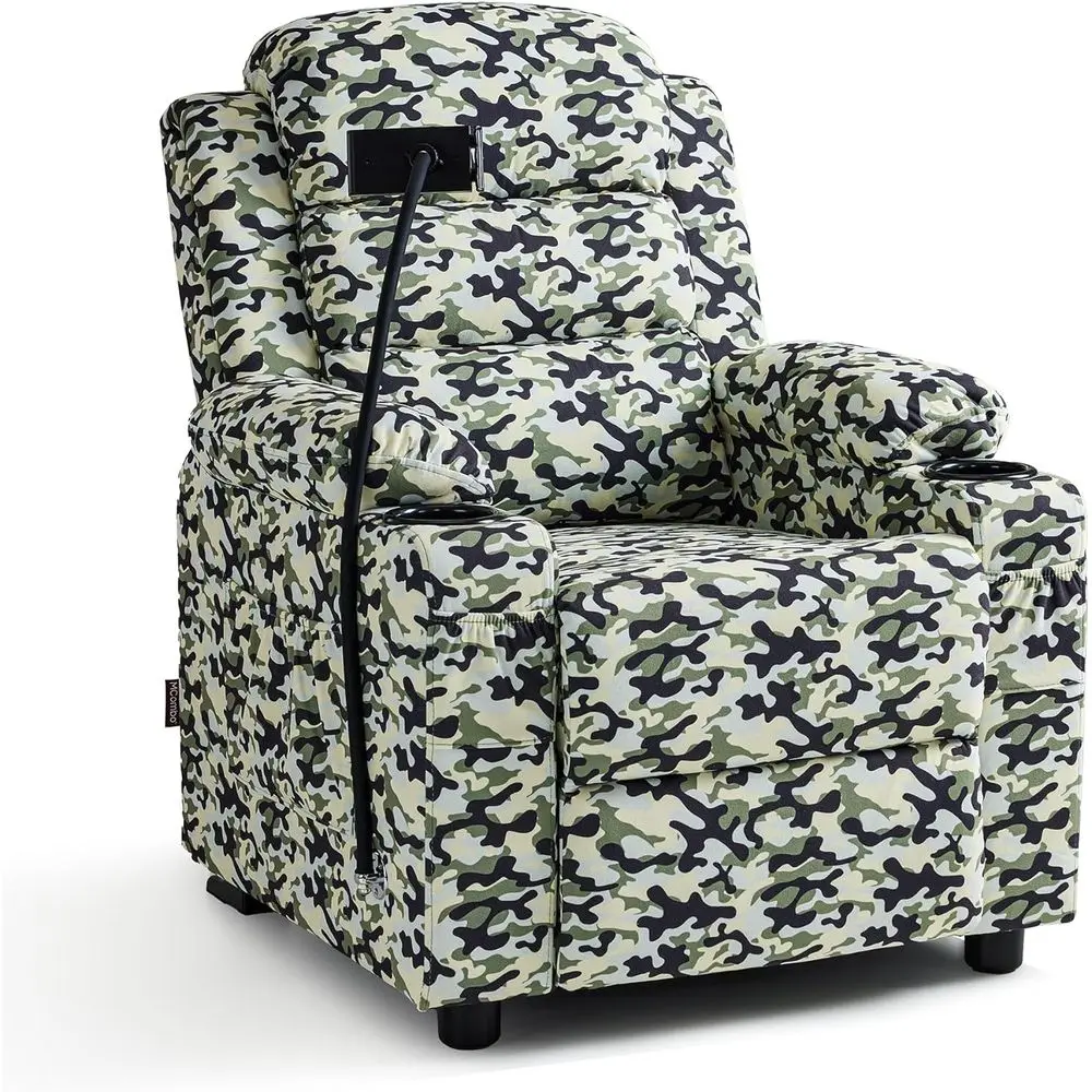 Youth Recliner with iPad Holder and Cup Holders for Ages 5+
Youth Recliner with iPad Holder and Cup Holders for Ages 5+