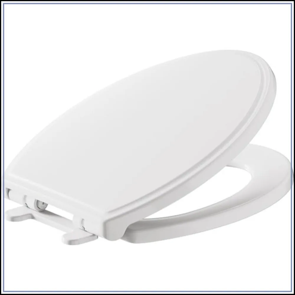 Traditional Luxury Elongated Toilet Seat Soft Close, White
Traditional Luxury Elongated Toilet Seat Soft Close, White