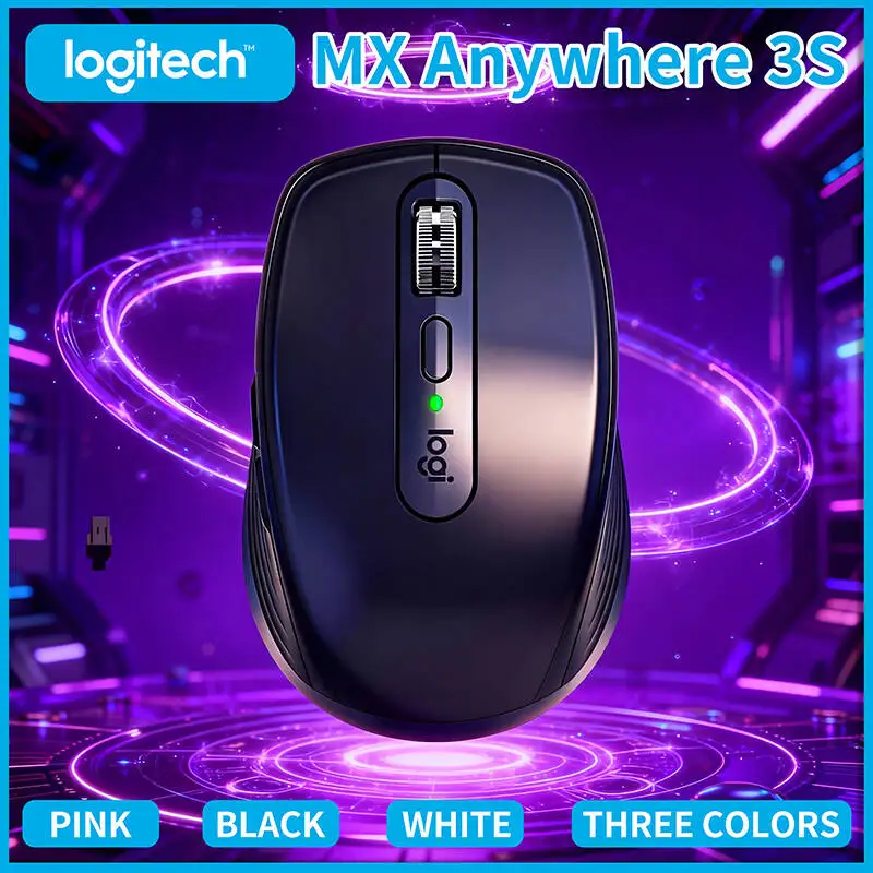 Офисная мышь Logitech MX Anywhere 3S — стекло с отслеживанием 8K DPI, противоскользящая, MagSpeed Hyper-Scroll, зарядка через USB-C, многоуровневое устройство
Офисная мышь Logitech MX Anywhere 3S — стекло с отслеживанием 8K DPI, противоскользящая, MagSpeed Hyper-Scroll, зарядка через USB-C, многоуровневое устройство