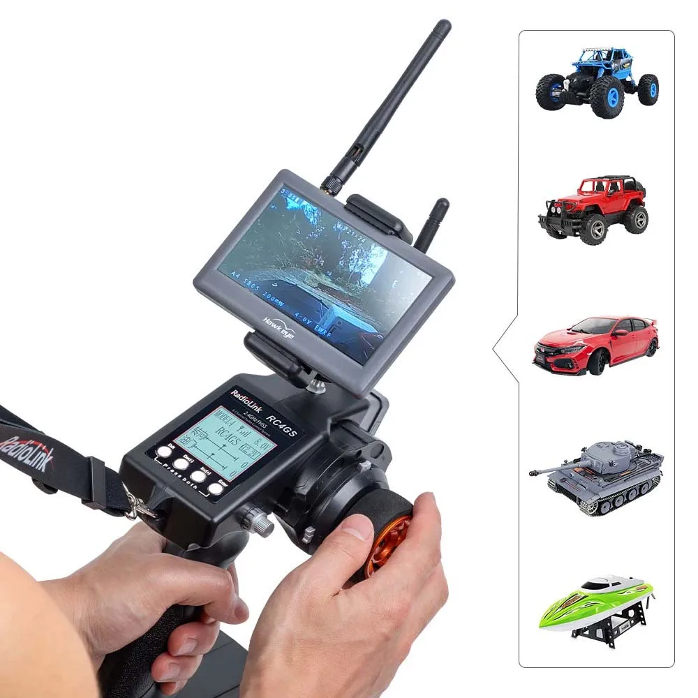 Radiolink RC4GS V3 4 CH FHSS RC Transmitter Remote Controller R6FG / R7FG With Gyro For RC Car Truck Crawler Wltoys Model
Radiolink RC4GS V3 4 CH FHSS RC Transmitter Remote Controller R6FG / R7FG With Gyro For RC Car Truck Crawler Wltoys Model