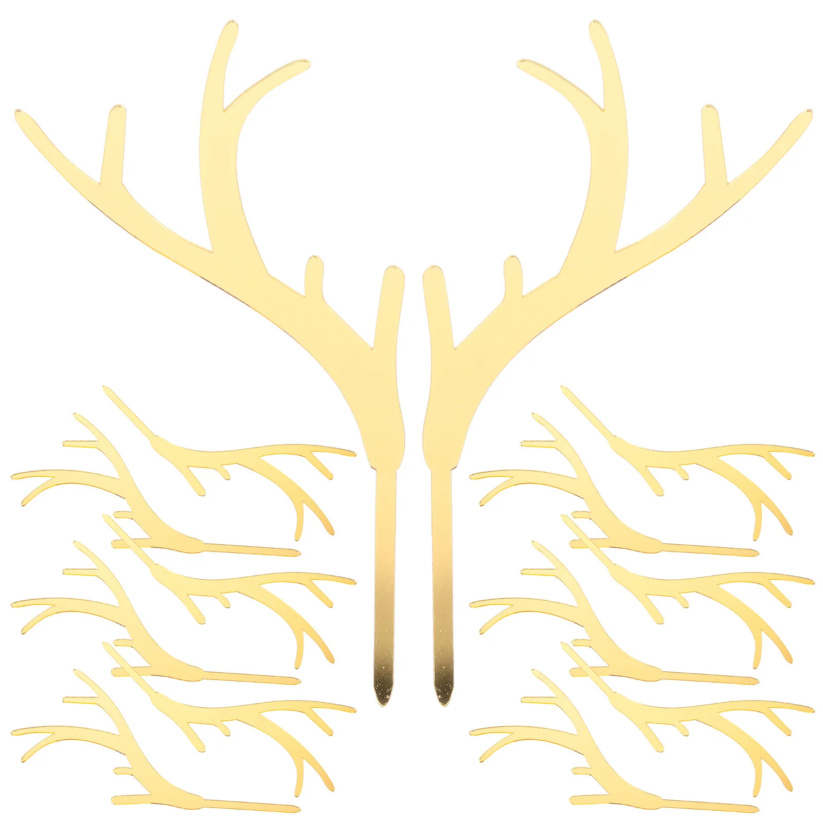 Christmas Antlers Shaped Cake Toppers Acrylic Decorations For Muffin Bread Fruit Safe Cartoon Party Baby Shower
Christmas Antlers Shaped Cake Toppers Acrylic Decorations For Muffin Bread Fruit Safe Cartoon Party Baby Shower
