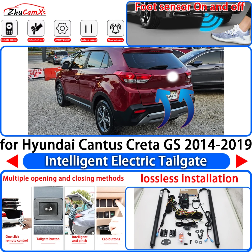 for Hyundai Cantus Creta GS 2014-2019 OEM Power Liftgate Trunk Electric Suction Tailgate Intelligent Tail Gate Lift Strut System
for Hyundai Cantus Creta GS 2014-2019 OEM Power Liftgate Trunk Electric Suction Tailgate Intelligent Tail Gate Lift Strut System