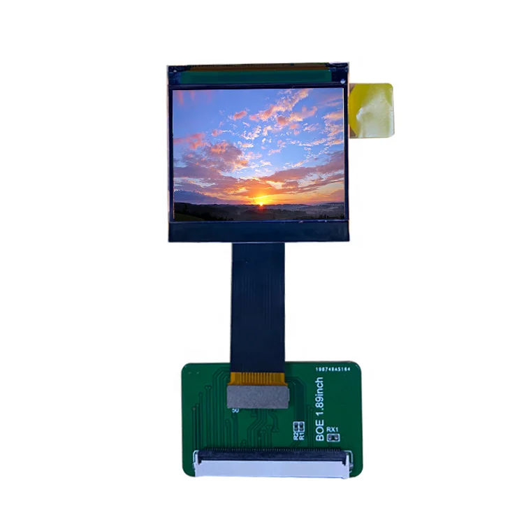 MShigh resolution 1600*1200 1.89 inch lcd module R63455 Driver IC 50 PIN MIPI DSI Interface 1.9 IPS
MShigh resolution 1600*1200 1.89 inch lcd module R63455 Driver IC 50 PIN MIPI DSI Interface 1.9 IPS