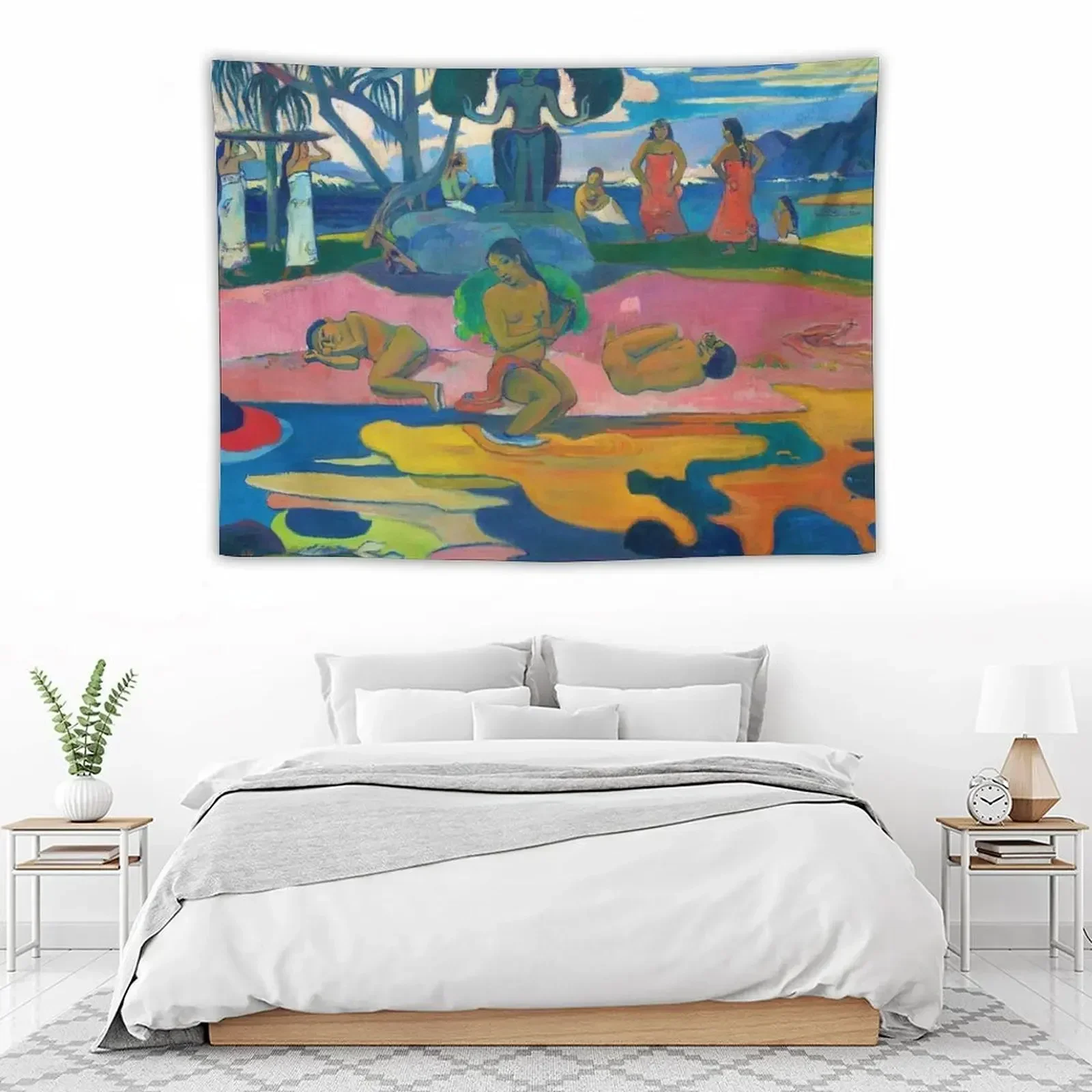 Paul Gauguin Mahana no atua (Day of the God) Tapestry Wall Carpet Decoration Wall Tapestry
Paul Gauguin Mahana no atua (Day of the God) Tapestry Wall Carpet Decoration Wall Tapestry