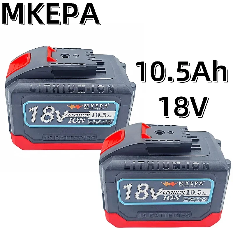 18V 10.5Ah 100% Brand New 18650 Lithium-ion Rechargeable Battery Suitable for replacing Batteries of Cordless Electric Tools
18V 10.5Ah 100% Brand New 18650 Lithium-ion Rechargeable Battery Suitable for replacing Batteries of Cordless Electric Tools