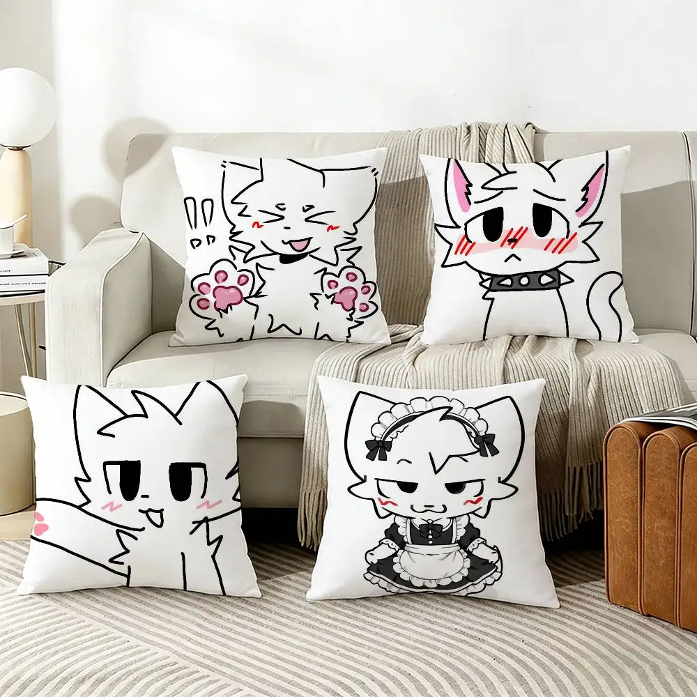Cute B-boykisser Silly Cat Pillow Case Living Room Sofa Cushion Cover Suitable For Home Bedroom Room Decoration
Cute B-boykisser Silly Cat Pillow Case Living Room Sofa Cushion Cover Suitable For Home Bedroom Room Decoration