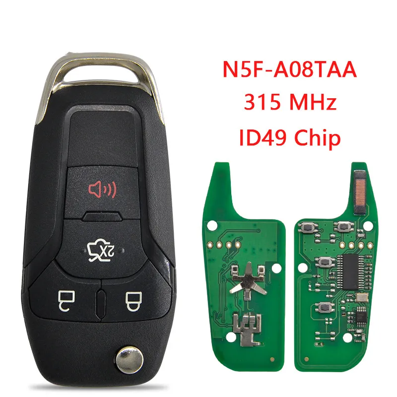 Car Remote Key For Ford Escort ID49 Chip 315 Mhz Auto Smart Remote Control Flip Blank Key 2Pcs/lot
Car Remote Key For Ford Escort ID49 Chip 315 Mhz Auto Smart Remote Control Flip Blank Key 2Pcs/lot